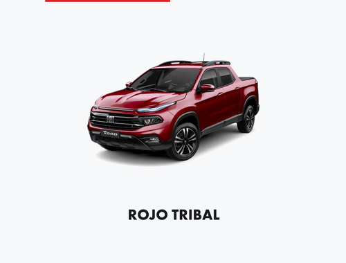 Color De Retoque Fiat Rojo Tribal Tricapa Fiat Toro