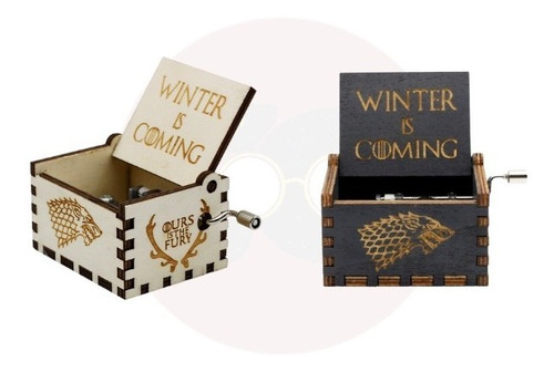 Caja Musical Game Of Thrones Madera