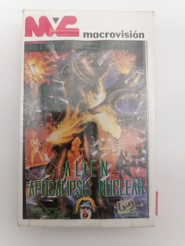 Alien Apocalipsis Nuclear Pelicula Formato Beta 1989 Bootleg (Usado)