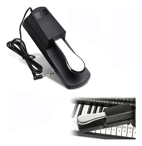 Pedal Sustain Para Teclados Electrónicos Y Pianos Digitales