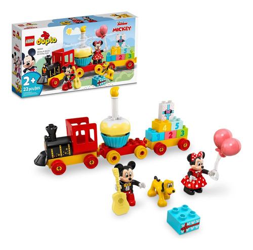 Lego Duplo Disney Mickey & Minnie Tren De Cumpleaños 10941 -