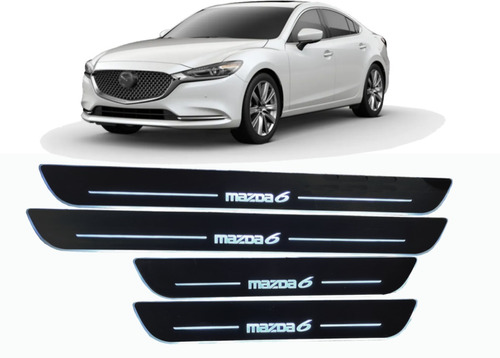 Estribos Iluminados Mazda 2014 Al 2019