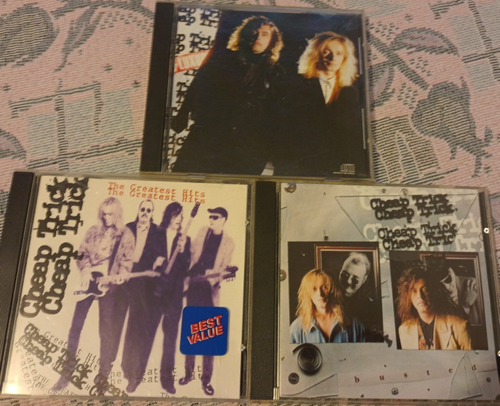 Cheap Trick Busted / Lap Of Luxury / Greatest Hits 