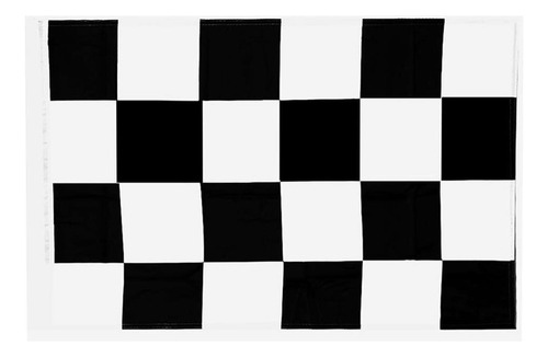 2x Cuadros Negro Bandera De S De Enrejado Motorsport Inicio