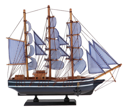 Modelo De Barco Pirata 360x85x410mm