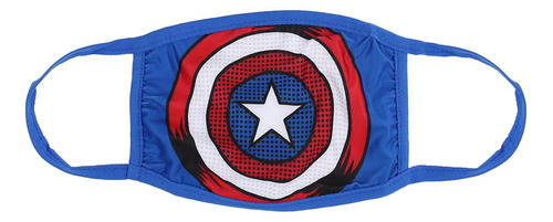 Mascara Facial De Capitan America Reunida Marvel - Ninos