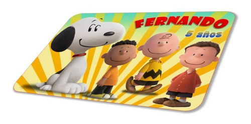 Manteles Snoopy Charlie Brown Personalizados Fiesta