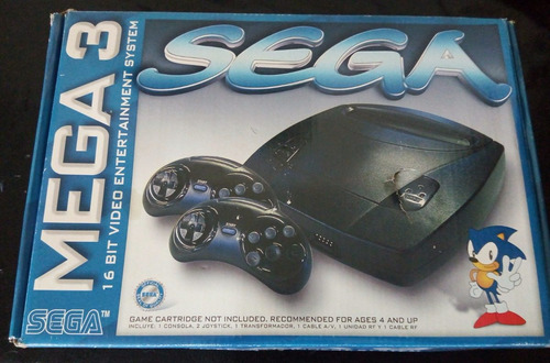Consola Sega Mega Completa En Caja Con Juegos