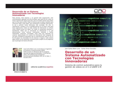 Libro: Desarrollo De Un Sistema Automatizado Con Tecnologías