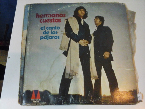 Vinilo 5398 - El Canto De Los Pajaros - Hermanos Cuestas 