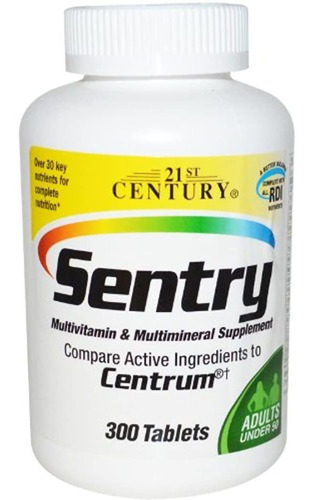 21st Century Vitamins Sentry Multivitamina Y Pestañas Multim