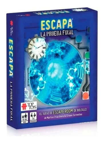 Imagen 1 de 1 de Juego Escapa! La Prueba Final 2300 Top Toys