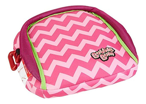 Bubblebum Backless Inflable Travel Booster Asiento Rosa Chev