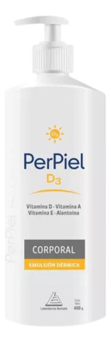 Perpiel D3 Emulsión Corporal X 400g