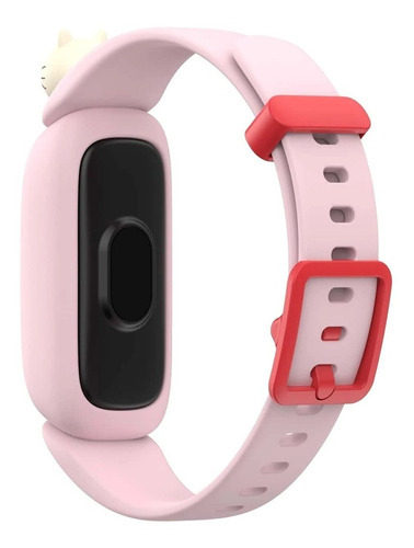 Imagen 1 de 4 de Reloj Smartwatch Para Niños Havif M81 Conexion Bluetooth Diseño De La Malla Gatito Color De La Malla Rosa Color Del Bisel Rosa Color De La Caja Rosa