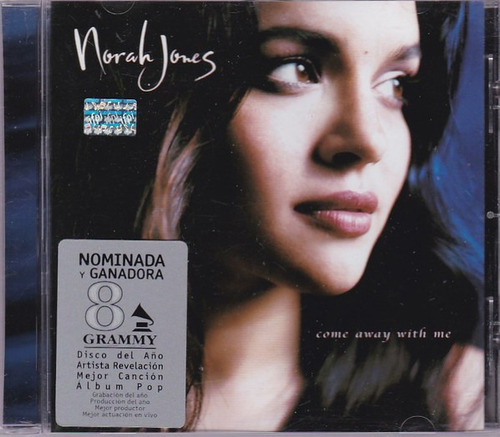 Norah Jones* Cd: Come Away With Me* 2002* Su Primer Álbum*