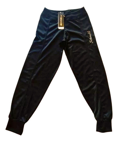 Pantalón Deportivo Mujer Schnell Negro Cardio Cargo Mediano 