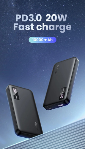 Ugreen 10000 Mah Two-way Fast Charging Power Bank 20w