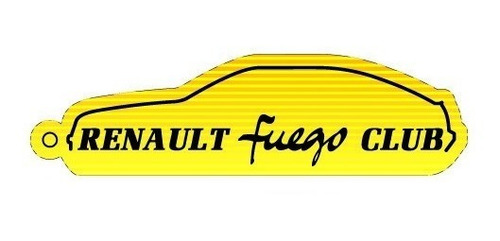Llavero Club Renault Fuego