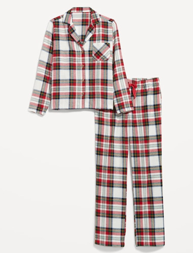 Talle Especial! Pijama Camisero De Mujer Old Navy Escoces