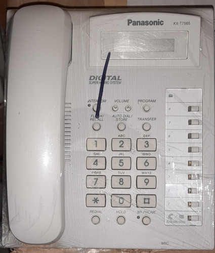 Lote De 4 Teléfonos Panasonic Kx-t7565 Para Kx-td1232 