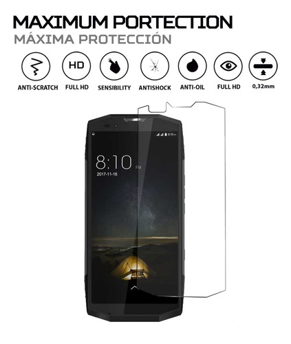 Protector Mica Pantalla Para Blackview Bv9000 Pro
