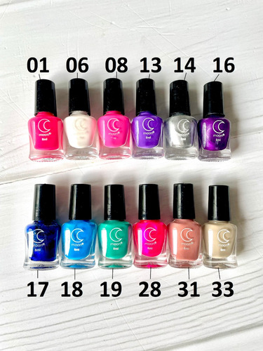 Esmaltes De Uñas 8ml, Varios Tonos Para Elegir