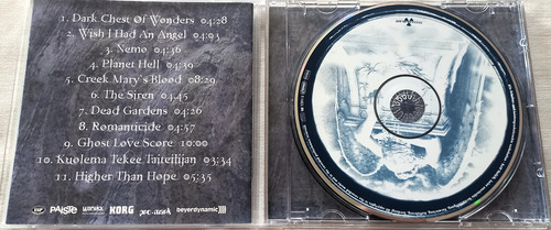 Cd Nightwish - Once 1era Ed. Europea Heavy Metal Sinfónico 1er Ed. Europea (Usado)