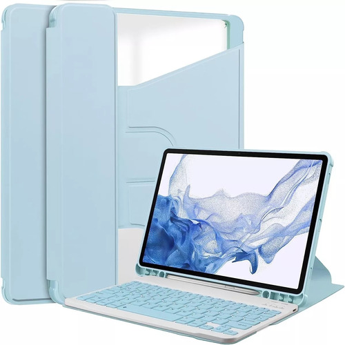 Rotar 360 With Teclado Case For iPad 10.9 Inch 2022