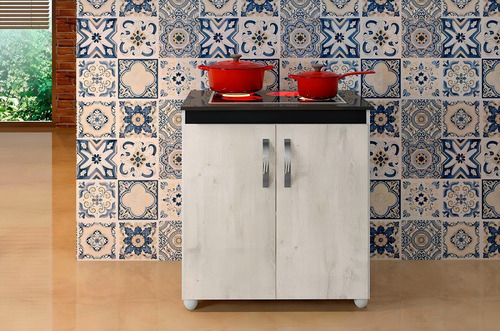 Armario de cocina Counter Cooktop 4 Bocas Fox Home Texture