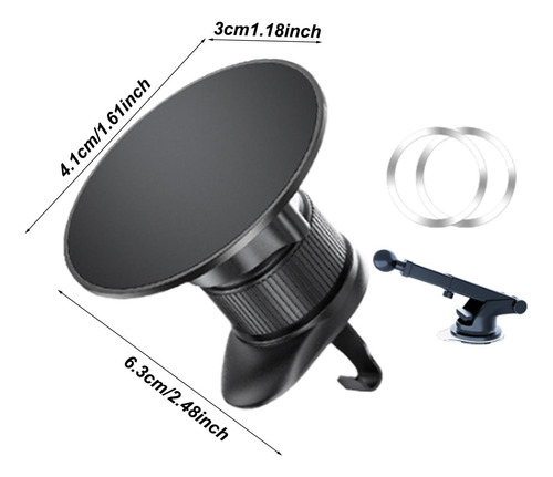 Soporte Para Teléfono Celular Con Ventilación Para Automóvil