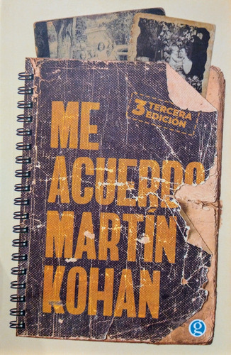 Me Acuerdo. Martín Kohan