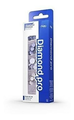 Diamond Pro Kit Surtido Discos Lija 8-12 Mm 56 Un.(morado)