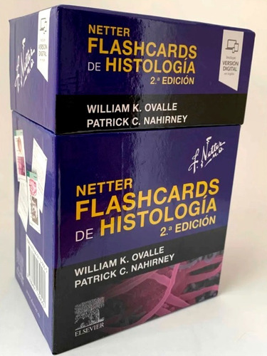 Netter Flashcards De Histología 2da. Edición Nuevo Original