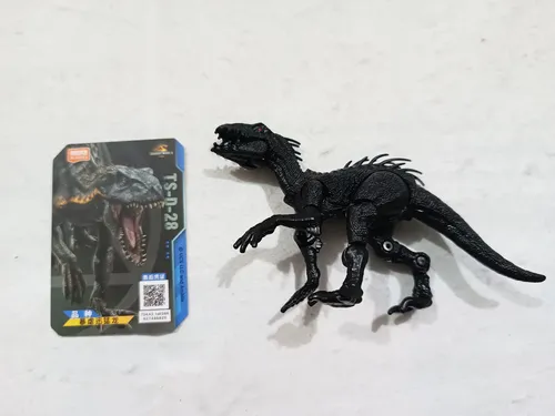 Boneco Jurassic World Blokee Dino Indoraptor Raro Blokees