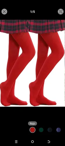 Pantys De Niñas Vinotinto