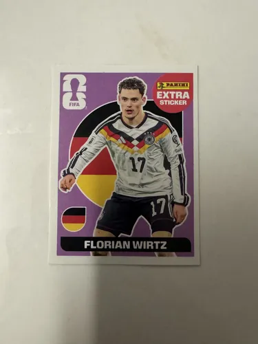 Figurinha Extra Stickers Legend Lilás Florian Wirtz | MercadoLivre