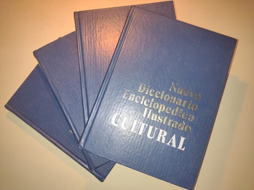 Nuevo Diccionario Enciclopédico Cultural 4 Tomos 