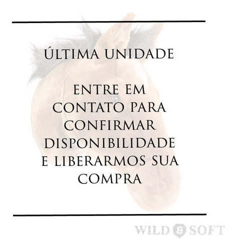 Imagem 2 de 4 de Cabeça De Parede Pelúcia Cavalo Marrom Wild And Soft