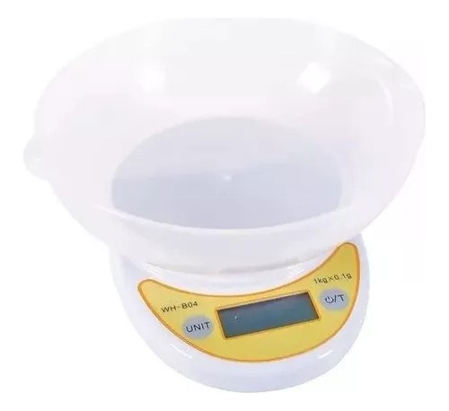 Balanza Digital De Cocina De 0.1 G - 1 Kg Con Bowl De Regalo