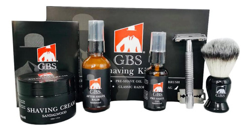 G.b.s Kit De Afeitado Para Hombres, Incluye Maquinilla De Af