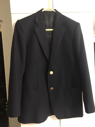 Blaser Azul Casa Helena Talla 32 (m) Remato Uniforme Su