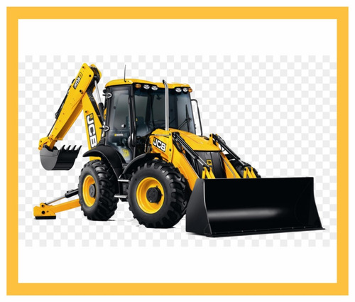 Kit De Adesivos Retroescavadeira Compatível Com Jcb 4 Cx 4cx