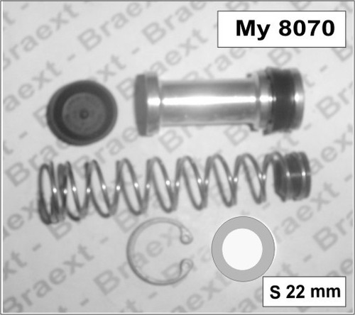 Fiat 1500 Multicarga Reparacion Bomba De Freno 7/8 (1765)