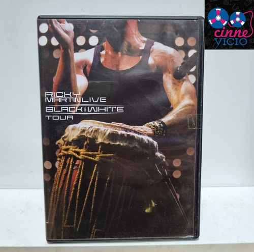 Dvd - Ricky Martin - Live - Black And White Tour