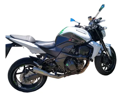 Escapamento Z750 Preto Kawasaki Ponteira Megafone Jbk