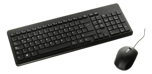 Combo Teclado Y Mouse Hp Alámbrico 150 Negro (Usado)