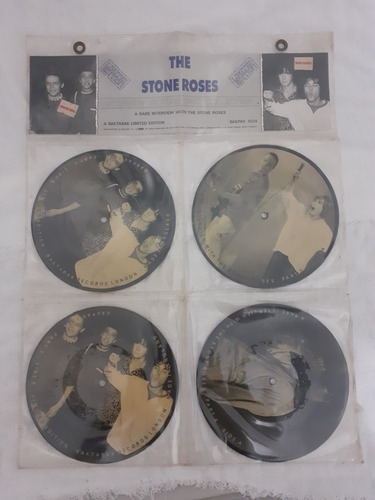 The Stone Roses Vinil Rare Interview Baktabak Importado Uk