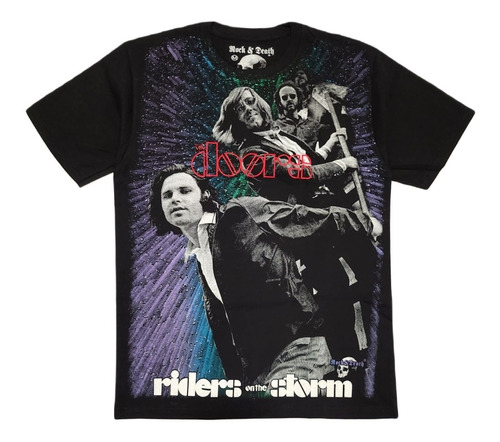 Playera Rock The Doors Riders On The Storm Band 