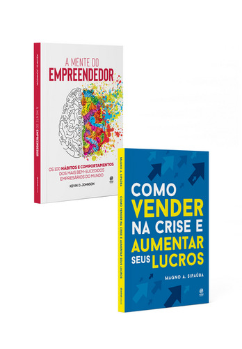 Kit Empreendedorismo, de D. Johnson, Kevin. Editorial Astral Cultural, capa mole em português, 2022